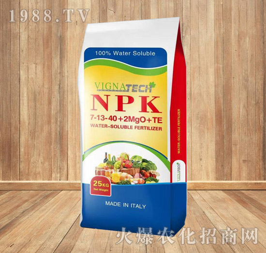 25kg����Ԫ��ˮ�ܷ���7-13-40+2MgO+TE-���K�r(n��ng)�Y