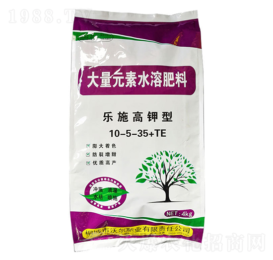 4kg��(l��)ʩ����ʹ���Ԫ��ˮ�ܷ�10-5-35+TE-�֠��ʘI(y��)