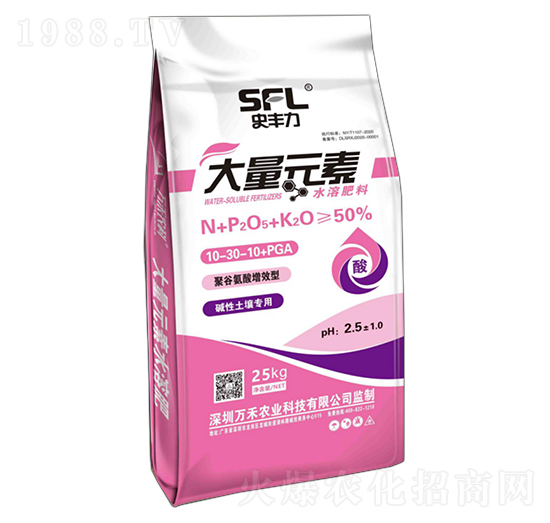 �۹Ȱ�����Ч�ʹ���Ԫ��ˮ�ܷ���10-30-10+PGA-ʷ�S��-�f���r(n��ng)��