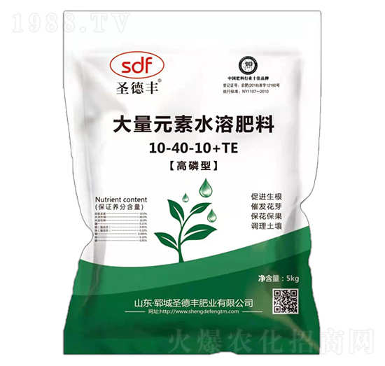 �����ʹ���Ԫ��ˮ�ܷ���10-40-10+TE ʥ���S