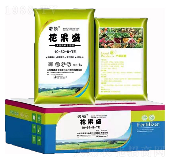 大量元素水溶肥10-52-8+TE-花果盛-綠嘉源