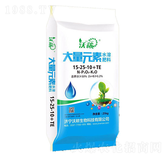 ����Ԫ��ˮ�ܷ�15-25-10+TE ��������