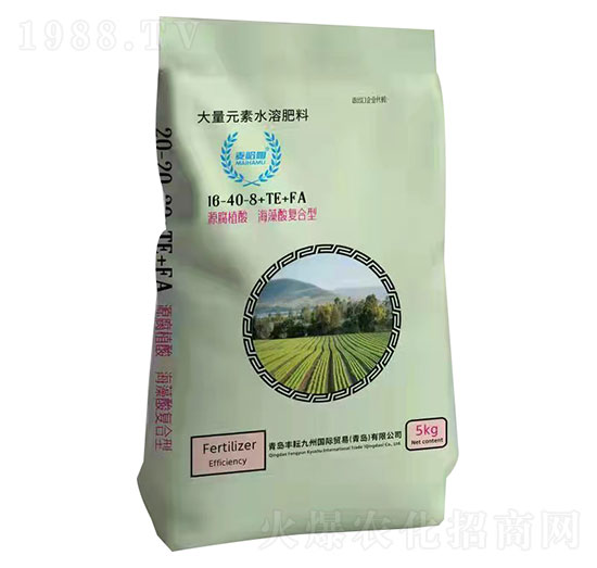 ��ֲ�ả�����(f��)���ʹ���Ԫ��ˮ�ܷ�16-40-8+TE+FA-�S��