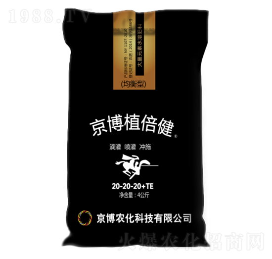 大量元素水溶肥料20-20-20+TE-京博植倍健-京博農(nóng)化