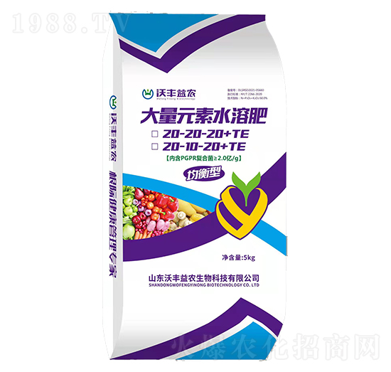 ����Ԫ��ˮ�ܷ���20-20-20+TE-���S���r(n��ng)