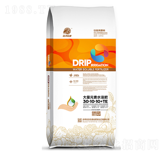 �B(y��ng)�����L�ߵ��ʹ���Ԫ��ˮ�ܷ�30-10-10+TE-�h(yu��n)�󱊵�
