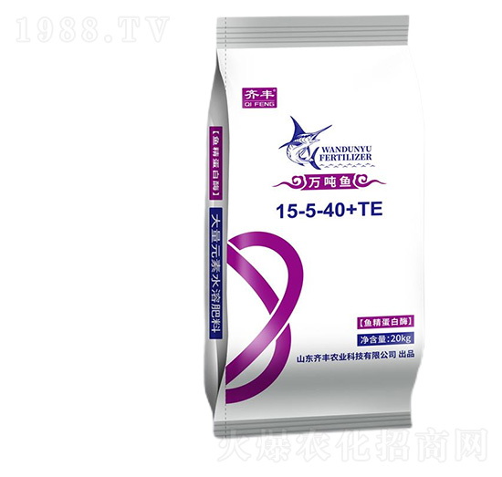 �~������ø����Ԫ��ˮ�ܷ�15-5-40+TE+MgO-�f���~-�R�S�r(n��ng)�I(y��)