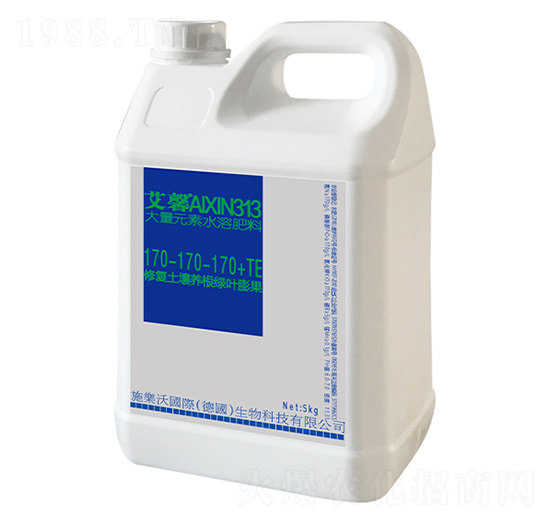 大量元素水溶肥料170-170-170+TE-艾馨-金波爾