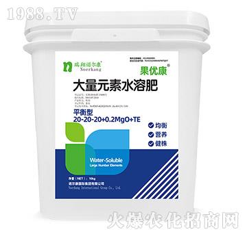 平衡型大量元素水溶肥20-20-20+0.2MgO+TE-果優(yōu)康-瑞翔諾爾康
