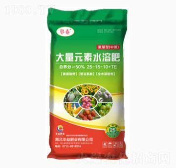 �Ȼ��ʹ���Ԫ��ˮ�ܷ�25-15-10+TE-�S��ʘI(y��)