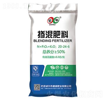 摻混肥料20-24-6-紫牛生物