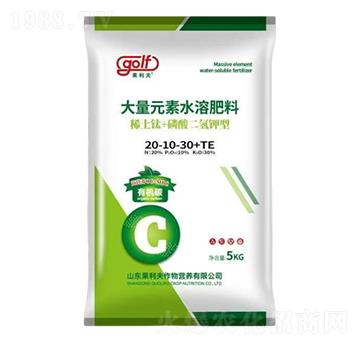 大量元素水溶肥料20-10-30+TE-果利夫